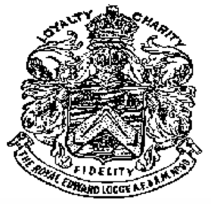 The Royal Edward Lodge #90 Coat of Arms